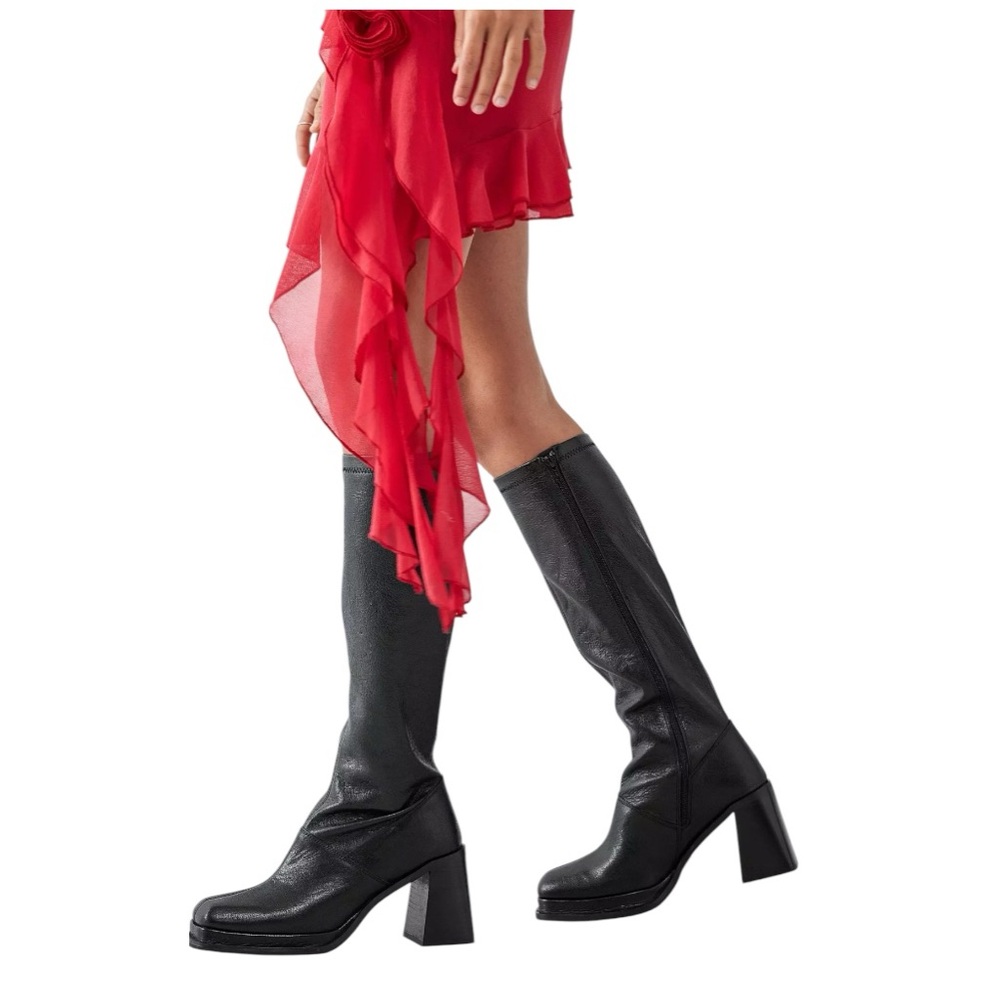 Urban Outfitters Black Heeled Boots